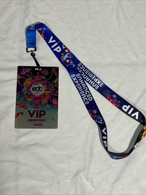 EDC Orlando VIP Lanyard - Blue/Purple